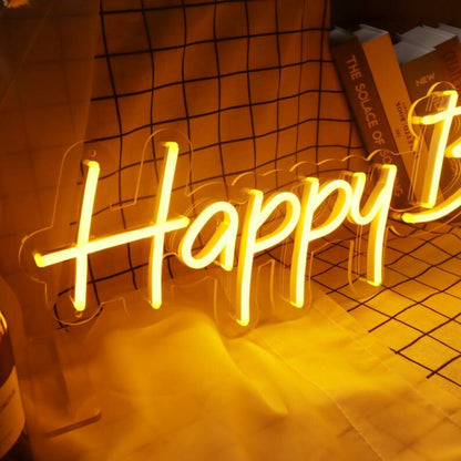 Happy Birthday Led Neon Sign For Wall Decor | Shineneon