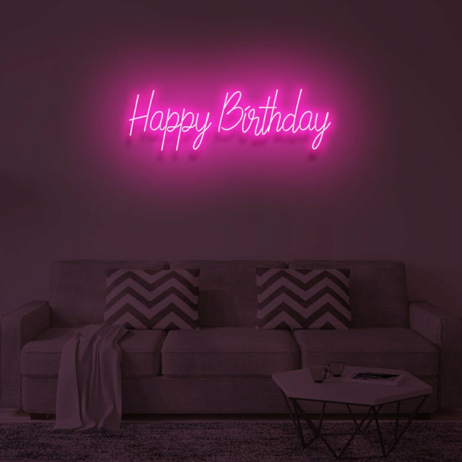Happy Birthday Led Neon Sign For Wall Decor For Wall Decor | Shineneon