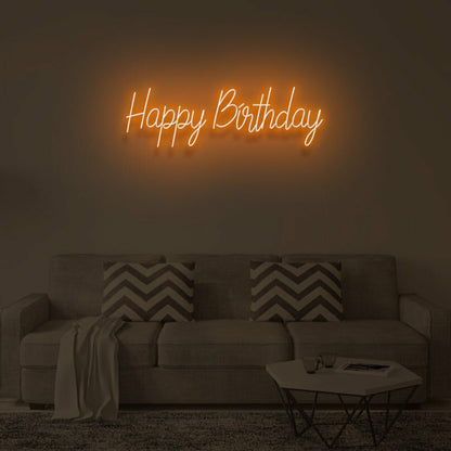 Happy Birthday Led Neon Sign For Wall Decor For Wall Decor | Shineneon