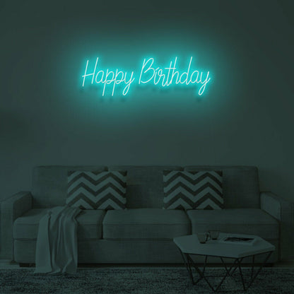Happy Birthday Led Neon Sign For Wall Decor For Wall Decor | Shineneon