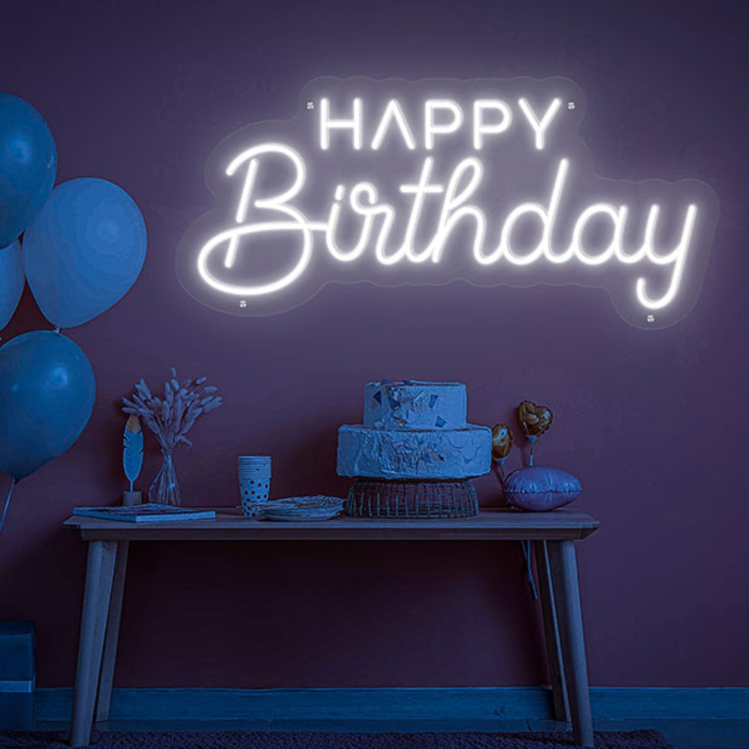 Happy Birthday Led Neon Sign Wall Art Decor | Shineneon