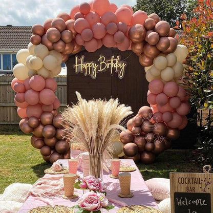 Happy Birthday Led Neon Sign White Handwritten Style Indoor Party Decor | Shineneon