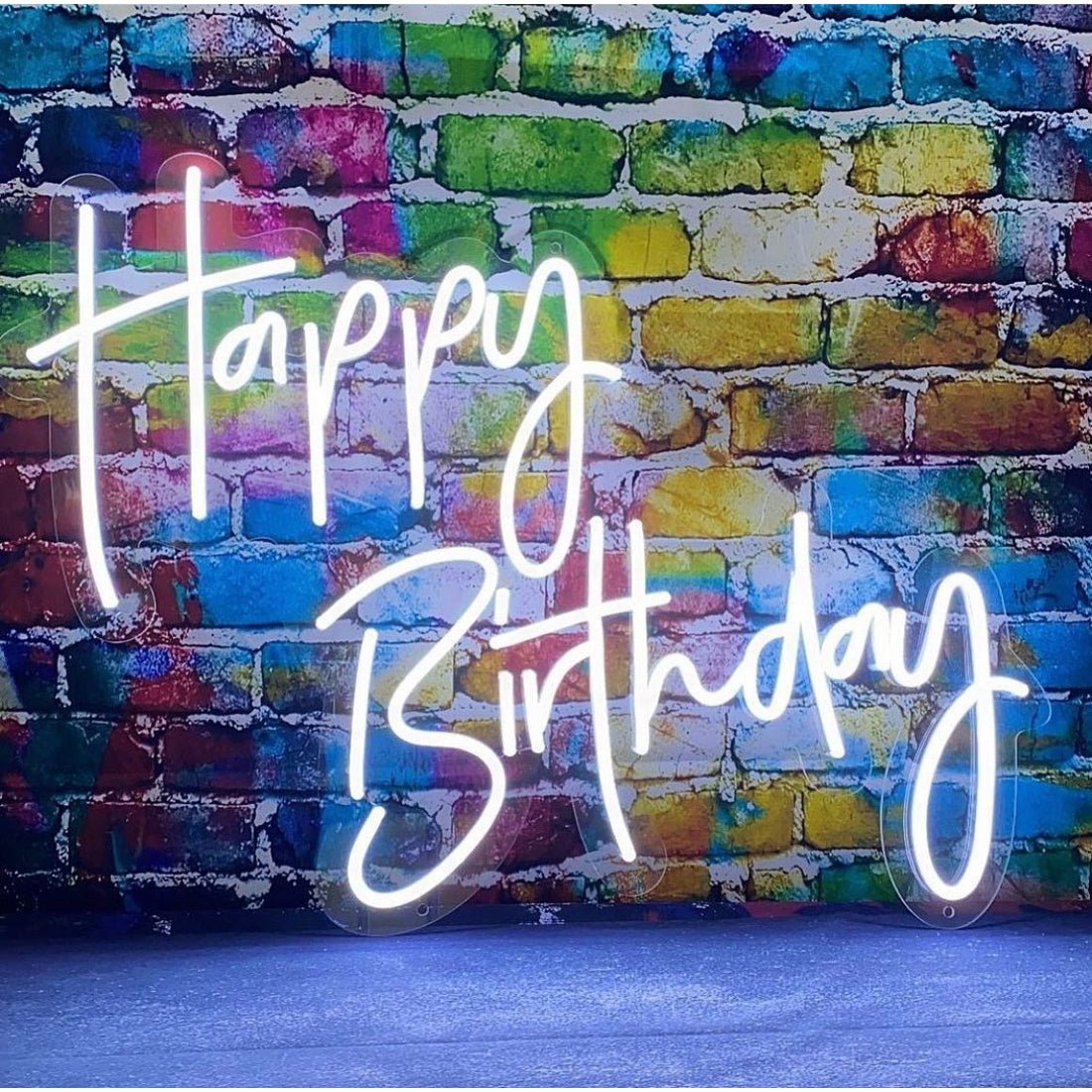 Happy Birthday Led Sign Business Neon Sign For Home - Shineneon
