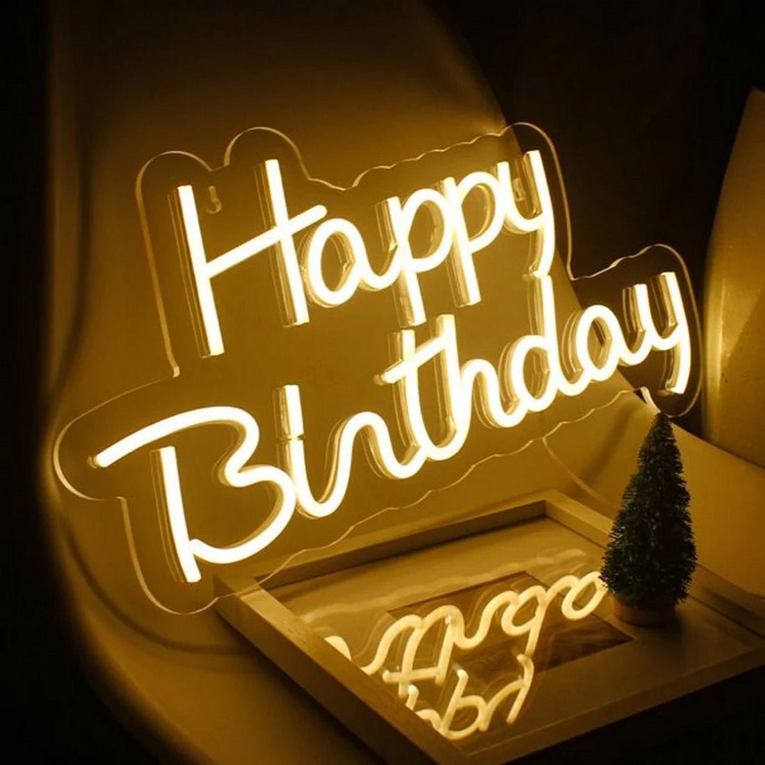 Happy Birthday Led Sign Business Neon Sign Party Decor - Shineneon