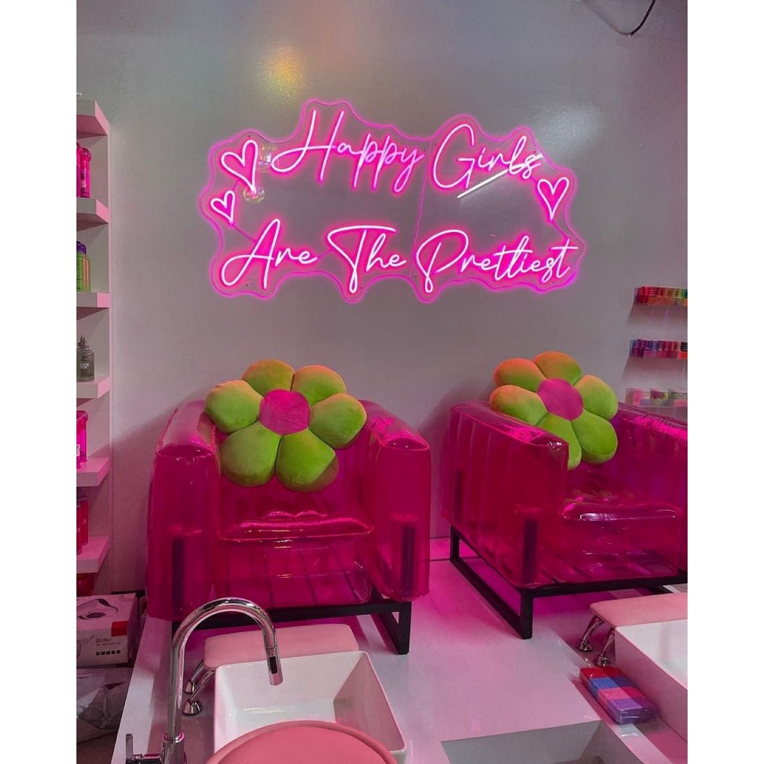 Happy Birthday Led Sign Business Neon Sign Wall Decor - Shineneon