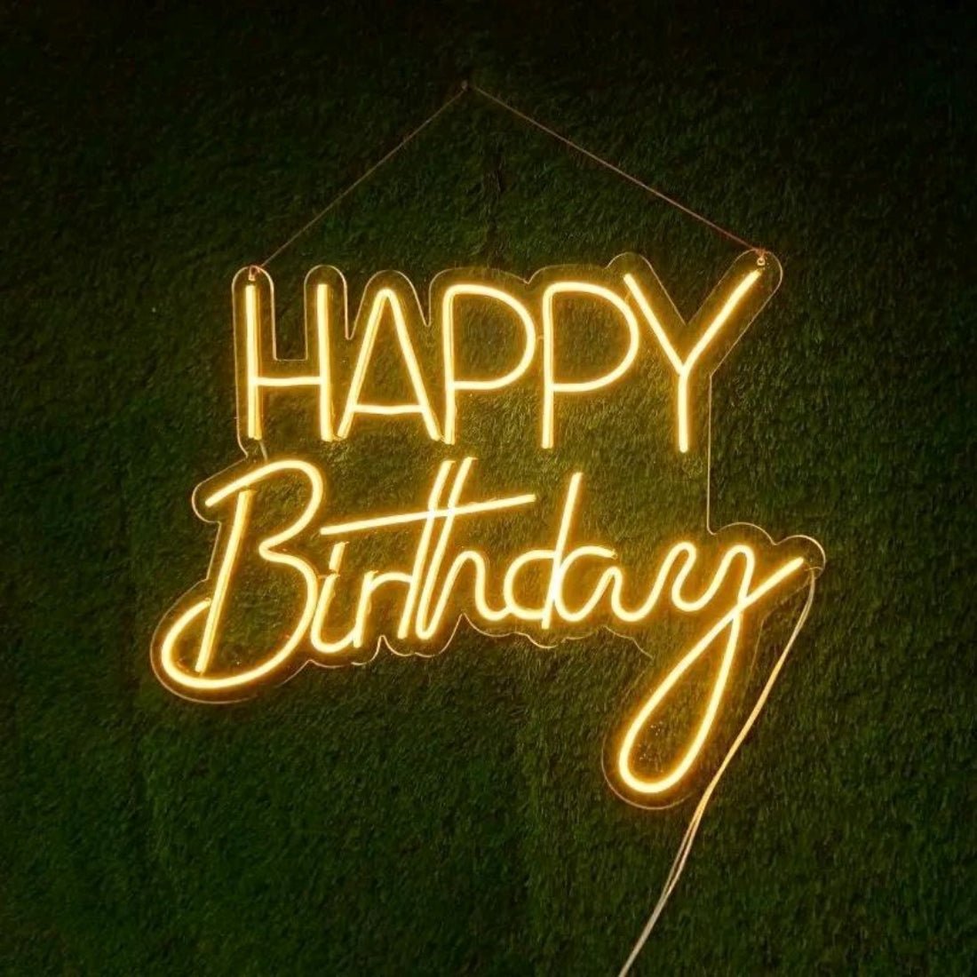 Happy Birthday Led Sign Business Neon Signs Wall Art Decor - Shineneon