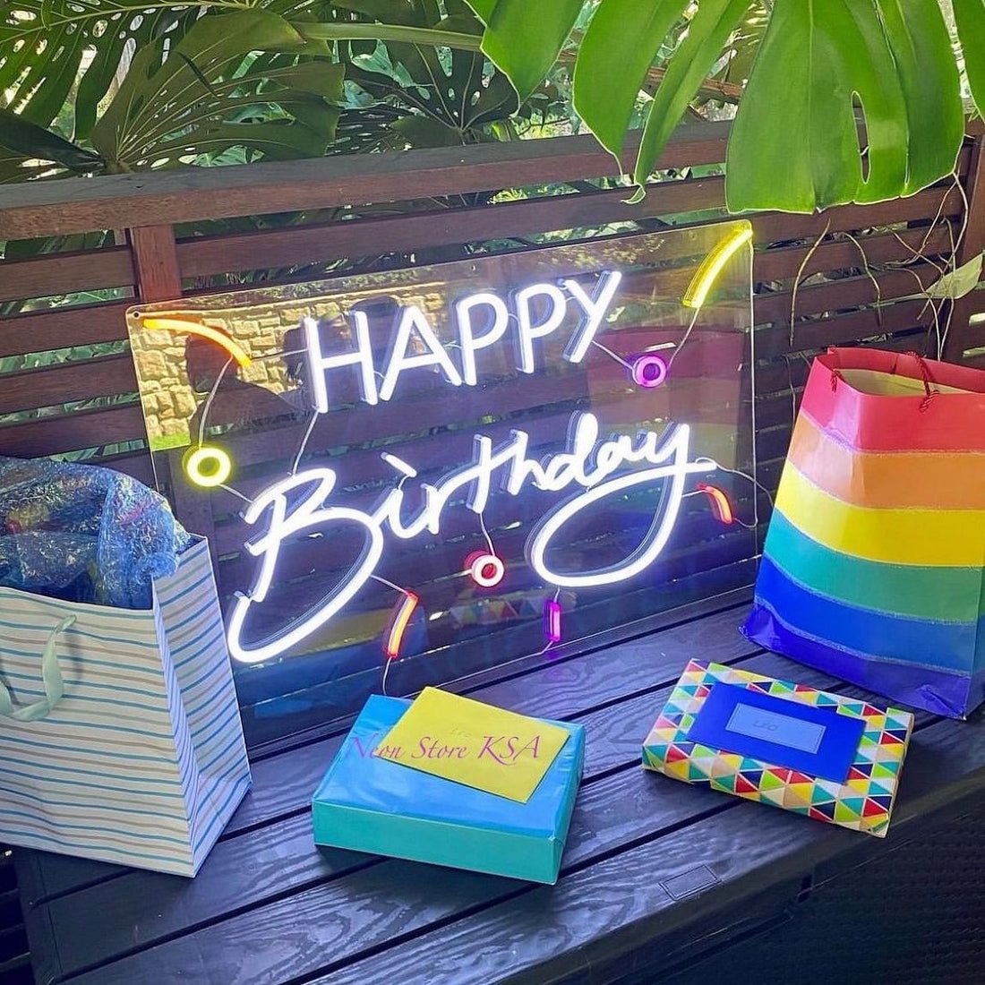 Happy Birthday Led Sign Business Neon Signs Wall Decors - Shineneon