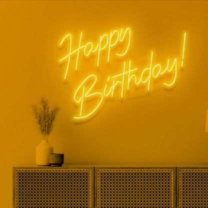 Happy Birthday Neon Celebration Of Another Year | Shineneon