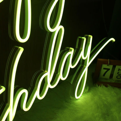 Happy Birthday Neon Led Sign | Shineneon