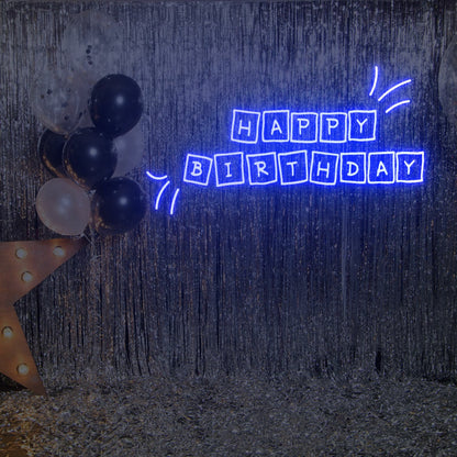 Happy Birthday Neon Light Signs Neon Sign | Shineneon