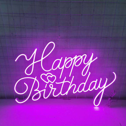 Happy Birthday Neon Sign | Shineneon