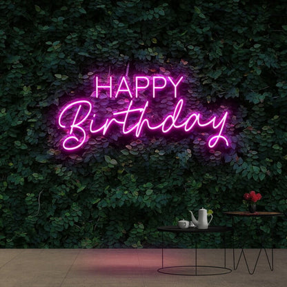 Happy Birthday Neon Sign For Birthday Celebrations | Shineneon