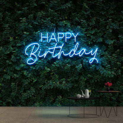 Happy Birthday Neon Sign For Birthday Celebrations | Shineneon