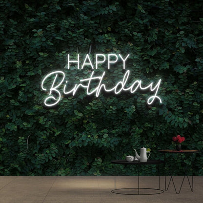 Happy Birthday Neon Sign For Birthday Celebrations | Shineneon