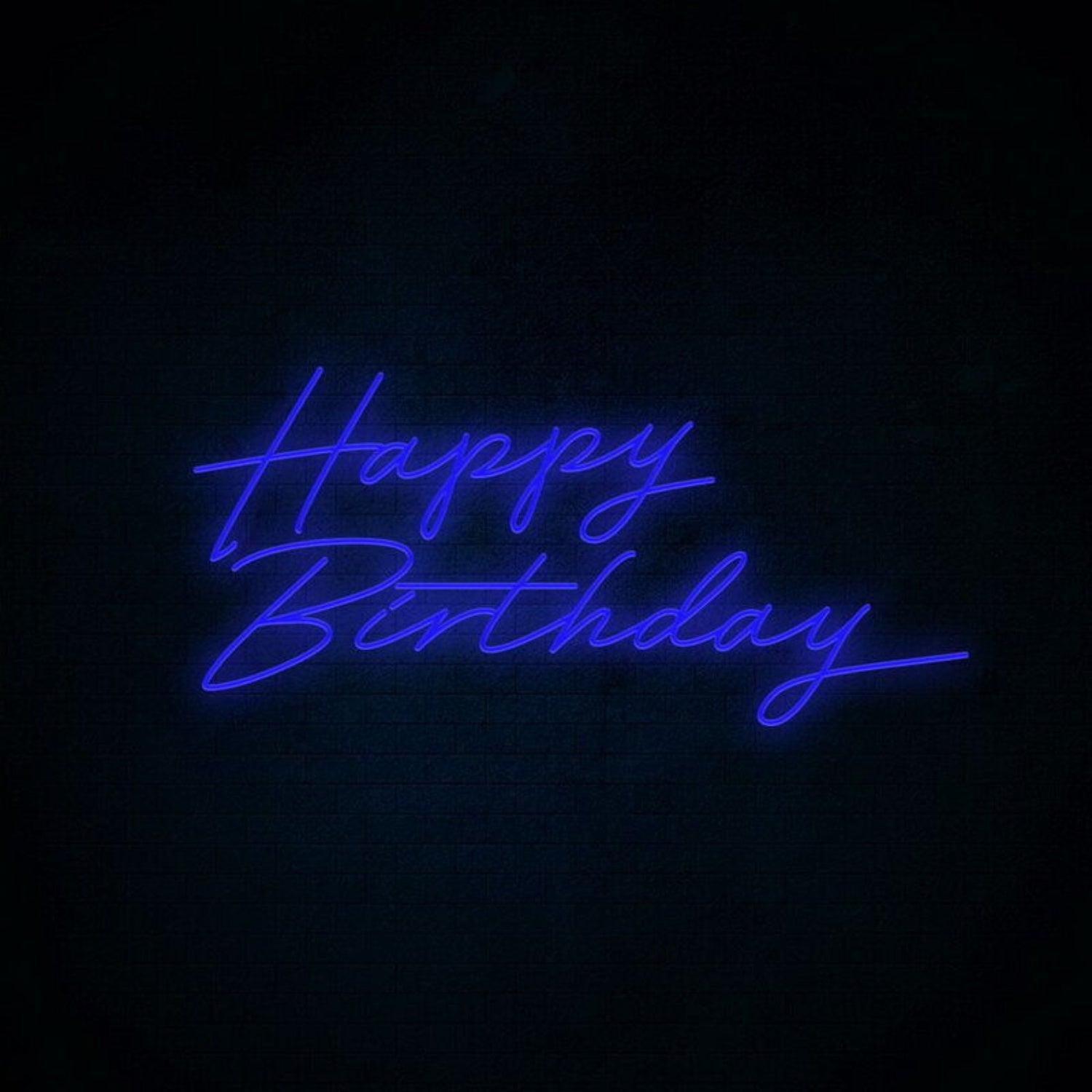 Happy Birthday Neon Sign For Celebratory Birthday Decor | Shineneon