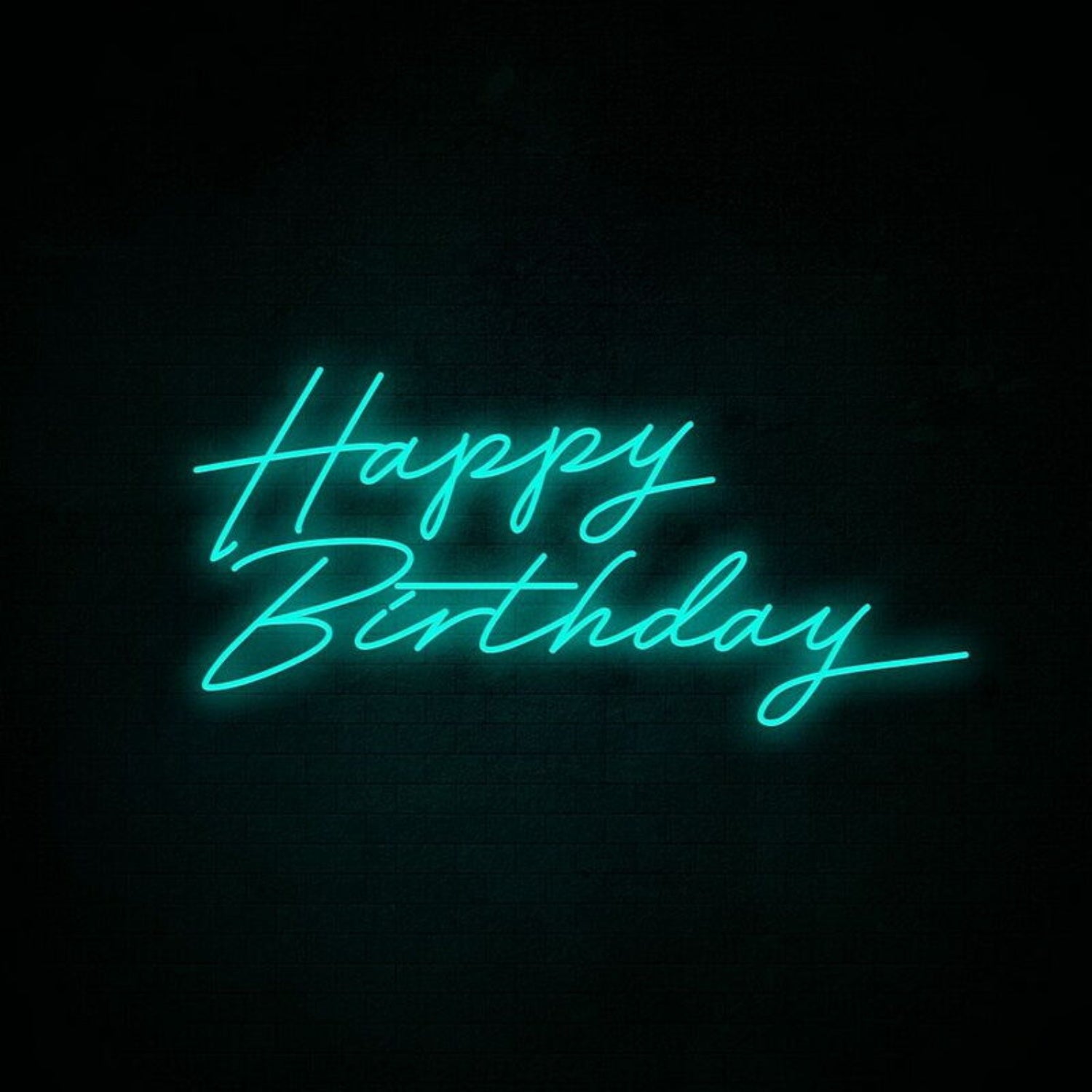 Happy Birthday Neon Sign For Celebratory Birthday Decor | Shineneon
