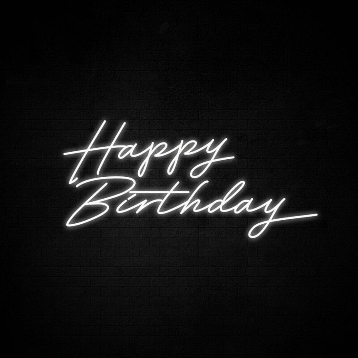 Happy Birthday Neon Sign For Celebratory Birthday Decor | Shineneon