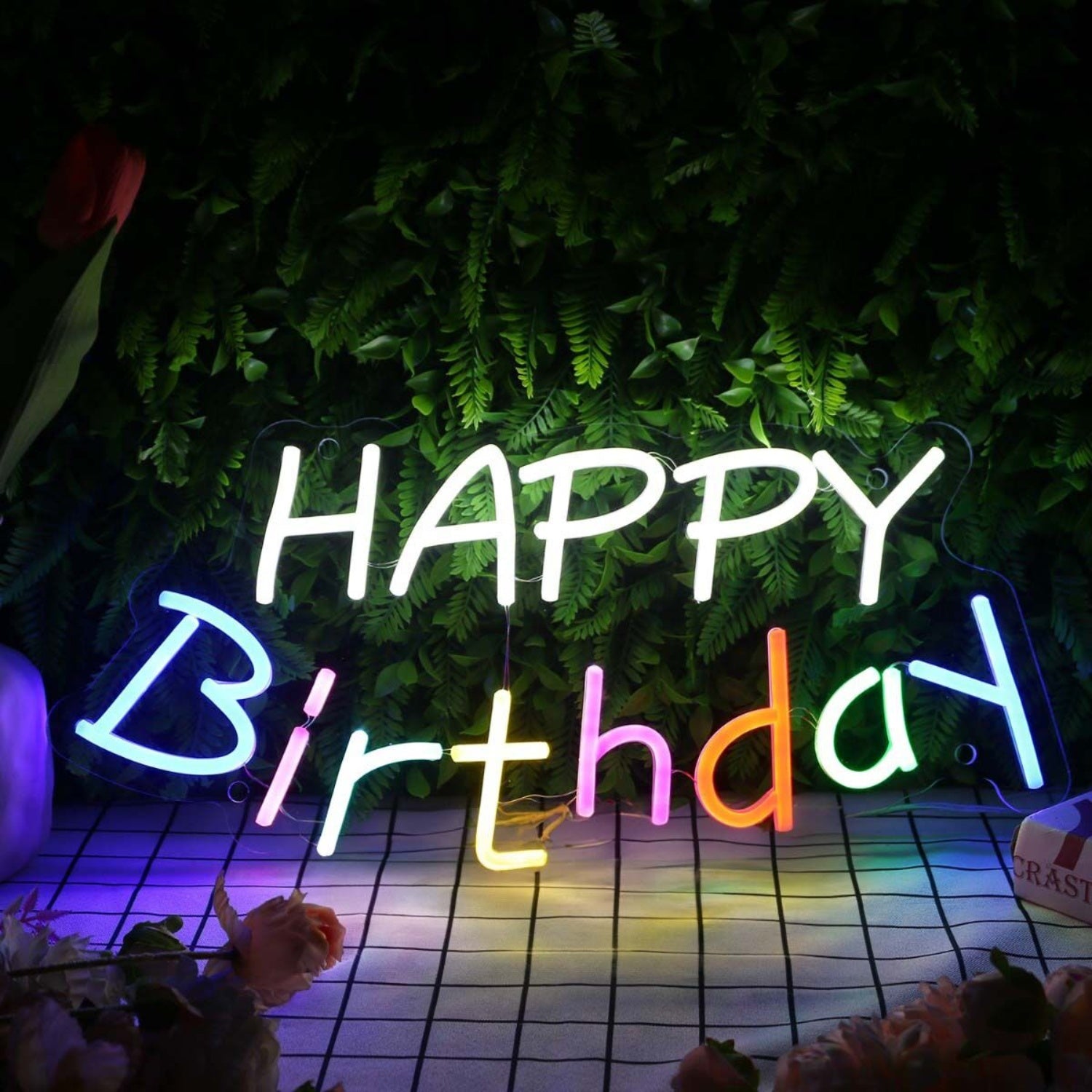 Happy Birthday Neon Sign For Wall Decor | Shineneon