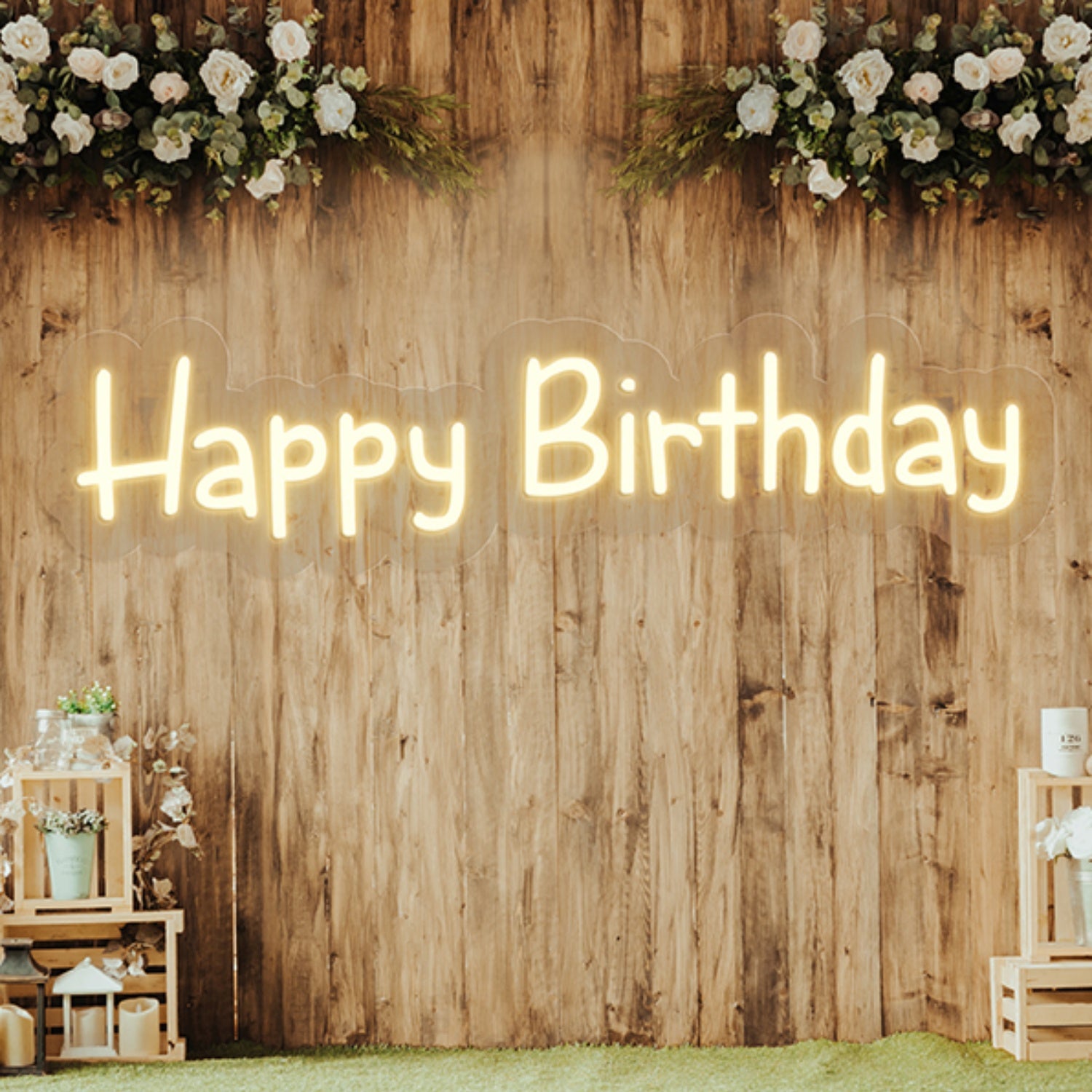 Happy Birthday Neon Sign Wall Art Decor | Shineneon