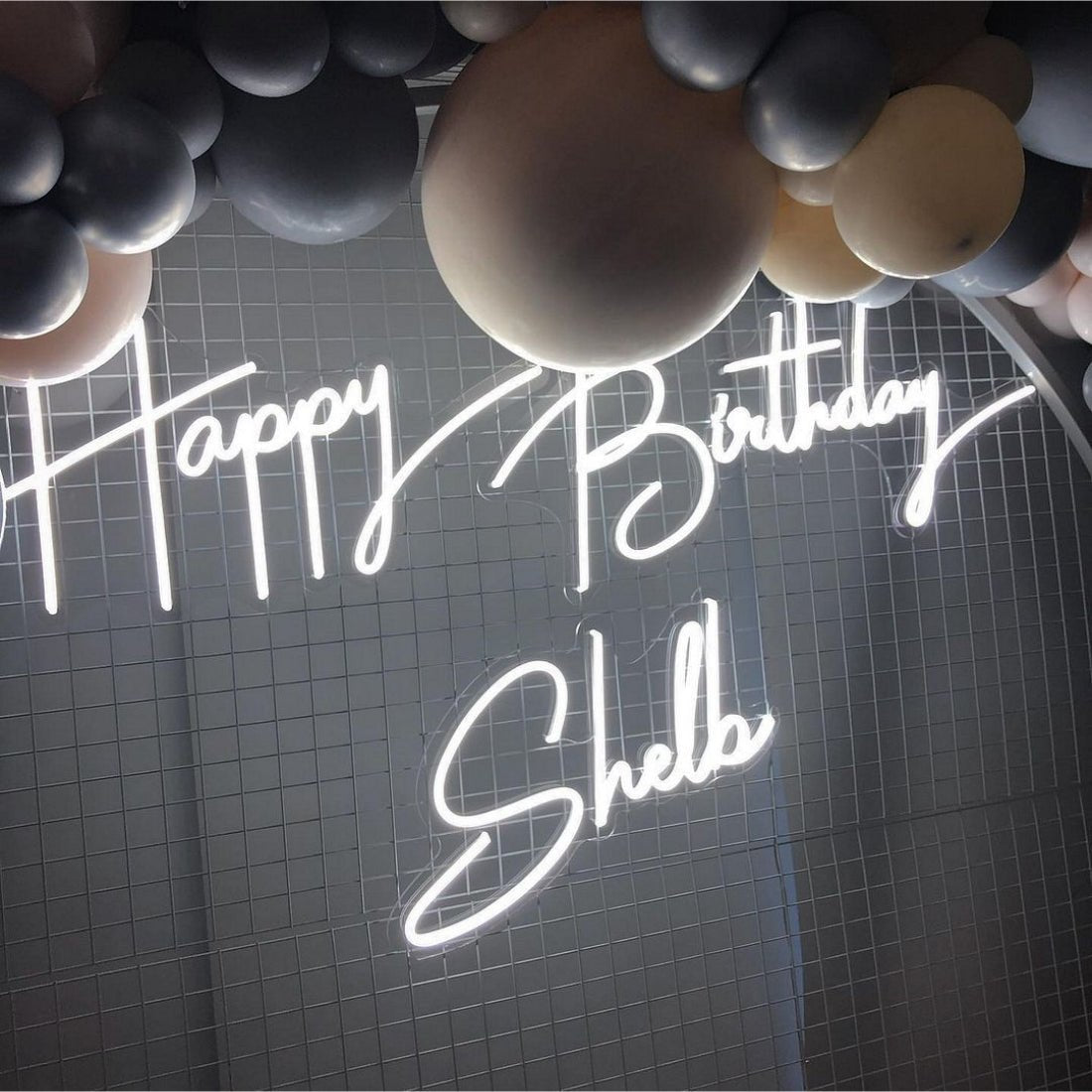 Happy Birthday Shelby Led Sign Business Neon Sign - Shineneon