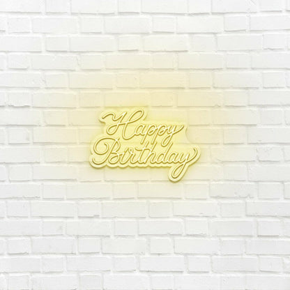 Happy Birthday V1 Led Neon Sign | Shineneon