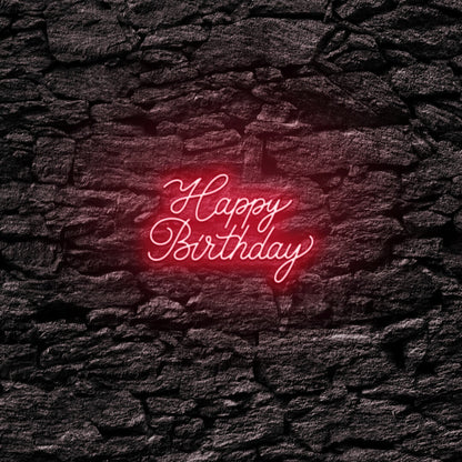 Happy Birthday V1 Led Neon Sign | Shineneon