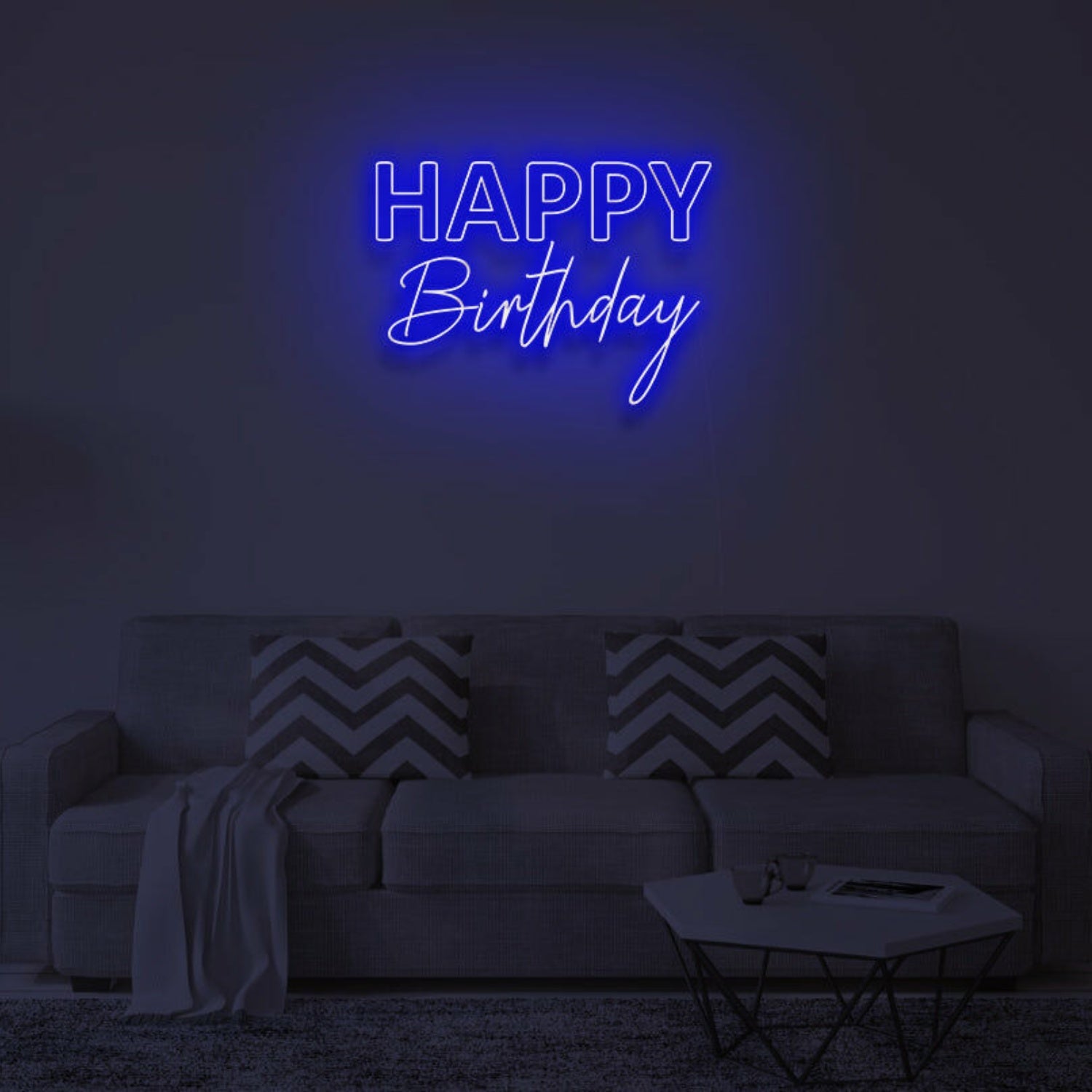 Happy Birthday V2 Led Neon Sign | Shineneon