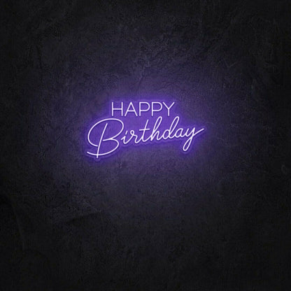 Happy Birthday V3 Led Neon Sign | Shineneon