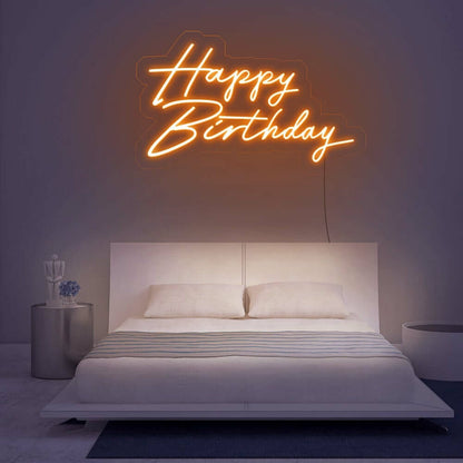 Happy Birthday V3 Neon Sign | Shineneon