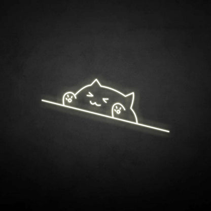 Happy Cat Led Neon Sign - Shineneon