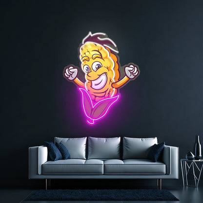 Happy Corn Led Neon Sign Light Custom Led Signs - Shineneon
