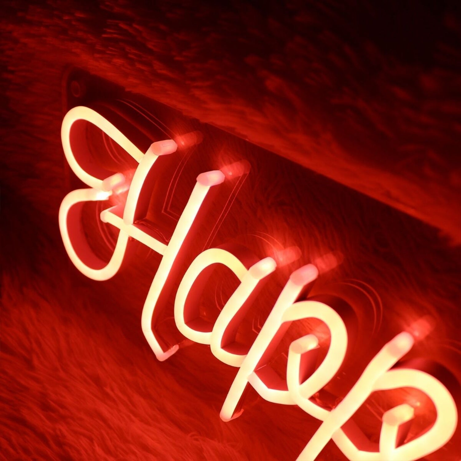 Happy Daze Red Led Neon Sign - Shineneon