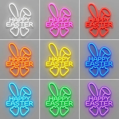 Happy Easter LED Neon Sign - Shineneon
