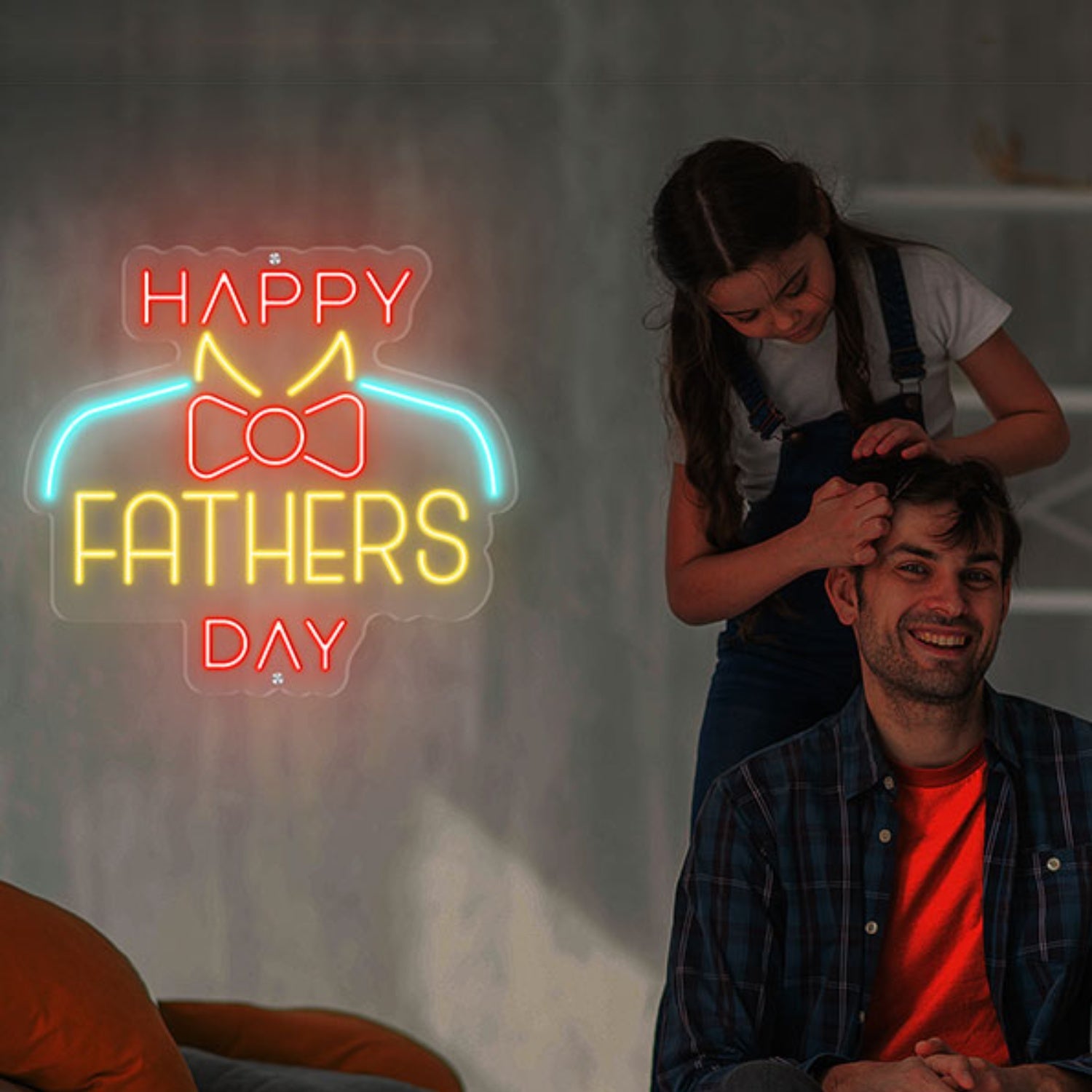 Happy Fathers Day Neon Sign Wall Art Decor | Shineneon