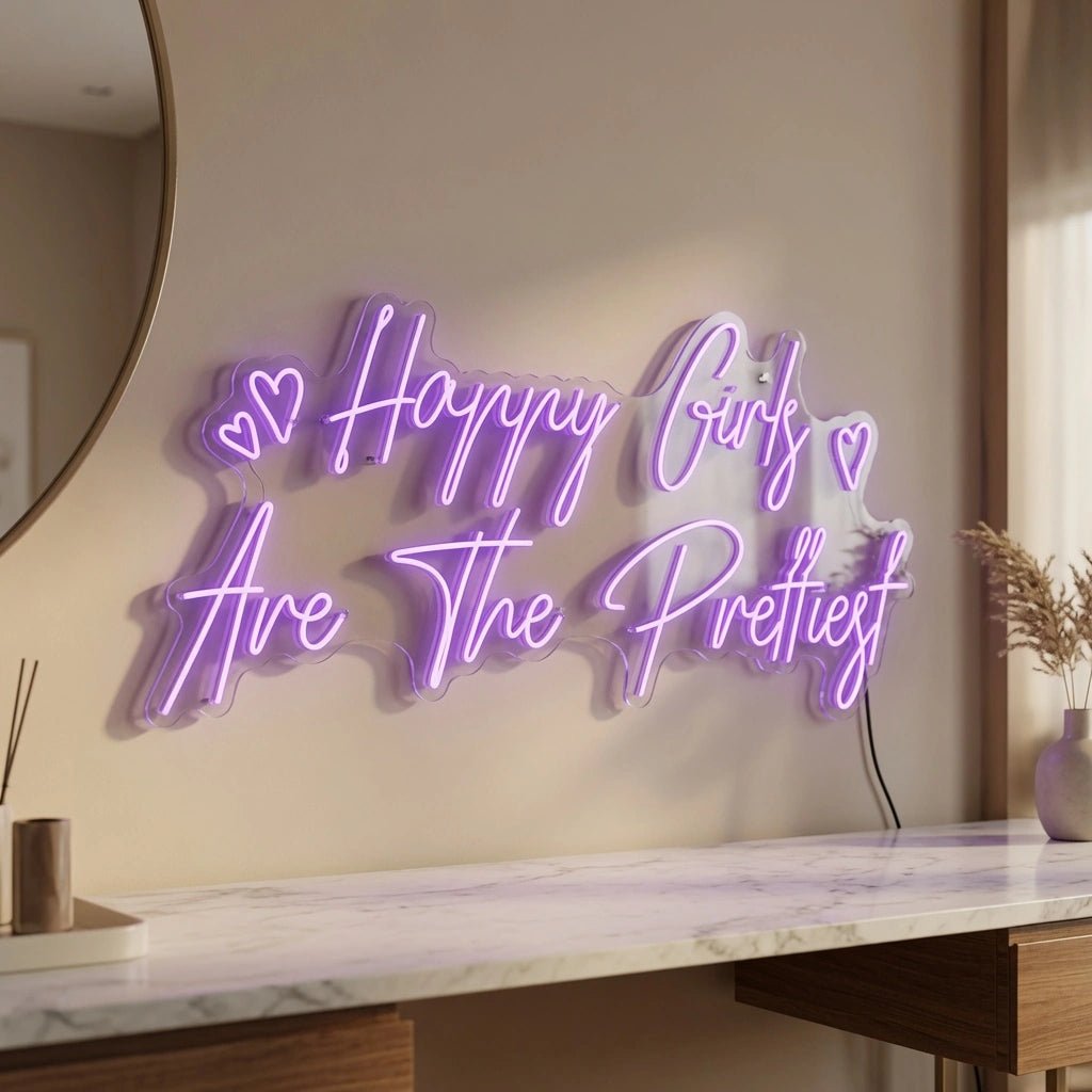 Happy Guys Are The Prettis LED Neon Sign - Shineneon