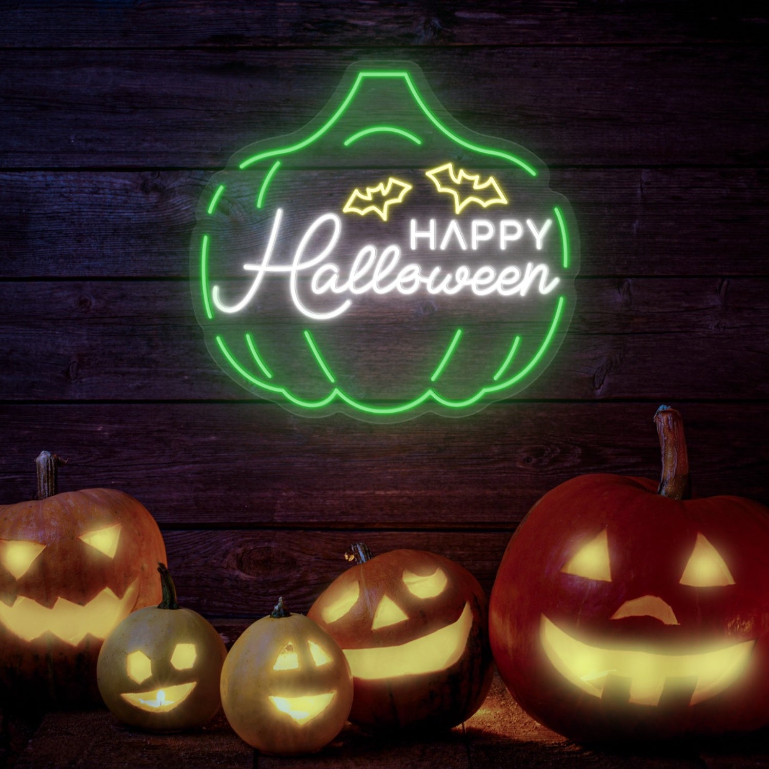 Happy Halloween Neon Sign Wall Art Decor | Shineneon