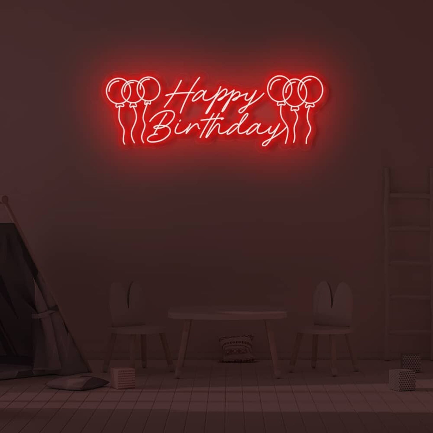 Happy Happy Birthday Led Neon Sign | Shineneon
