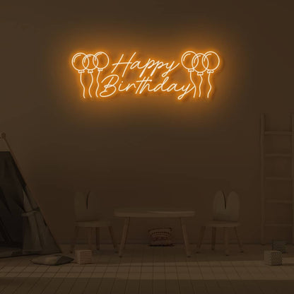 Happy Happy Birthday Led Neon Sign | Shineneon