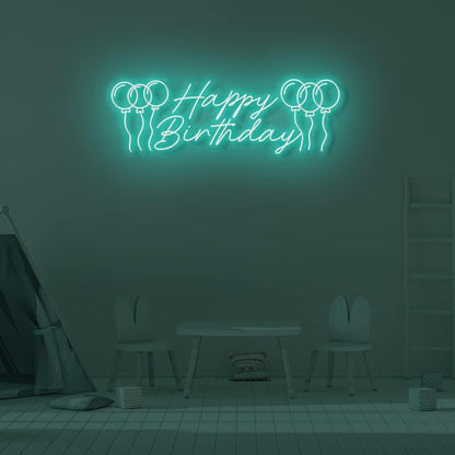 Happy Happy Birthday Led Neon Sign | Shineneon