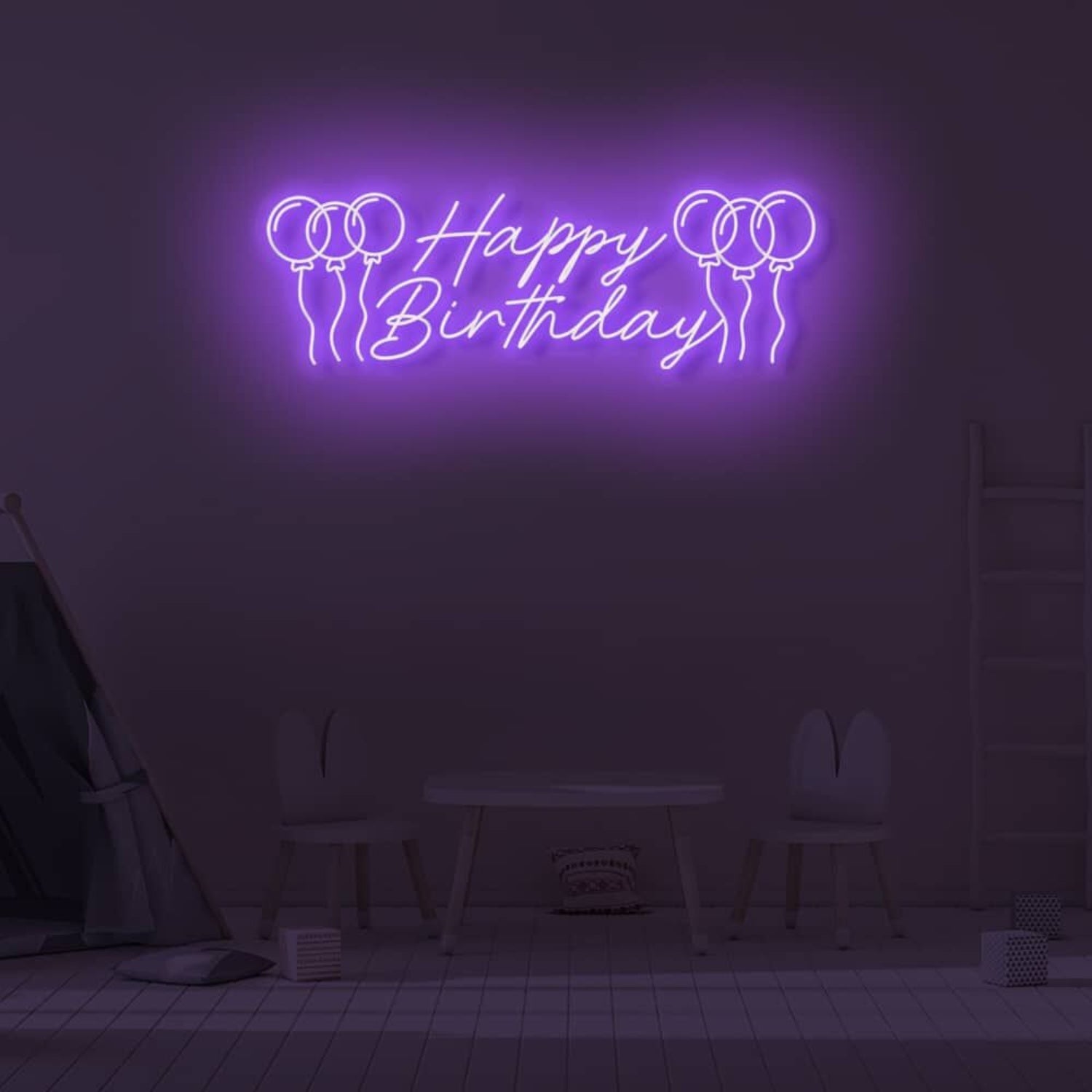 Happy Happy Birthday Led Neon Sign | Shineneon