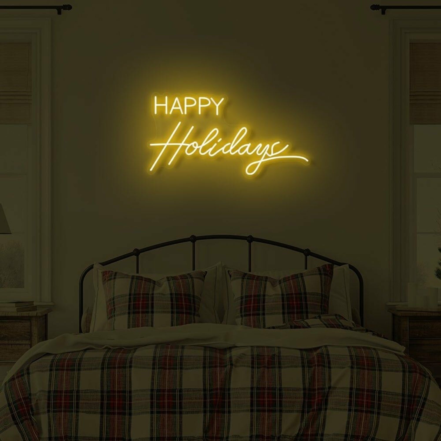 Happy Holiday Led Neon Sign | Shineneon