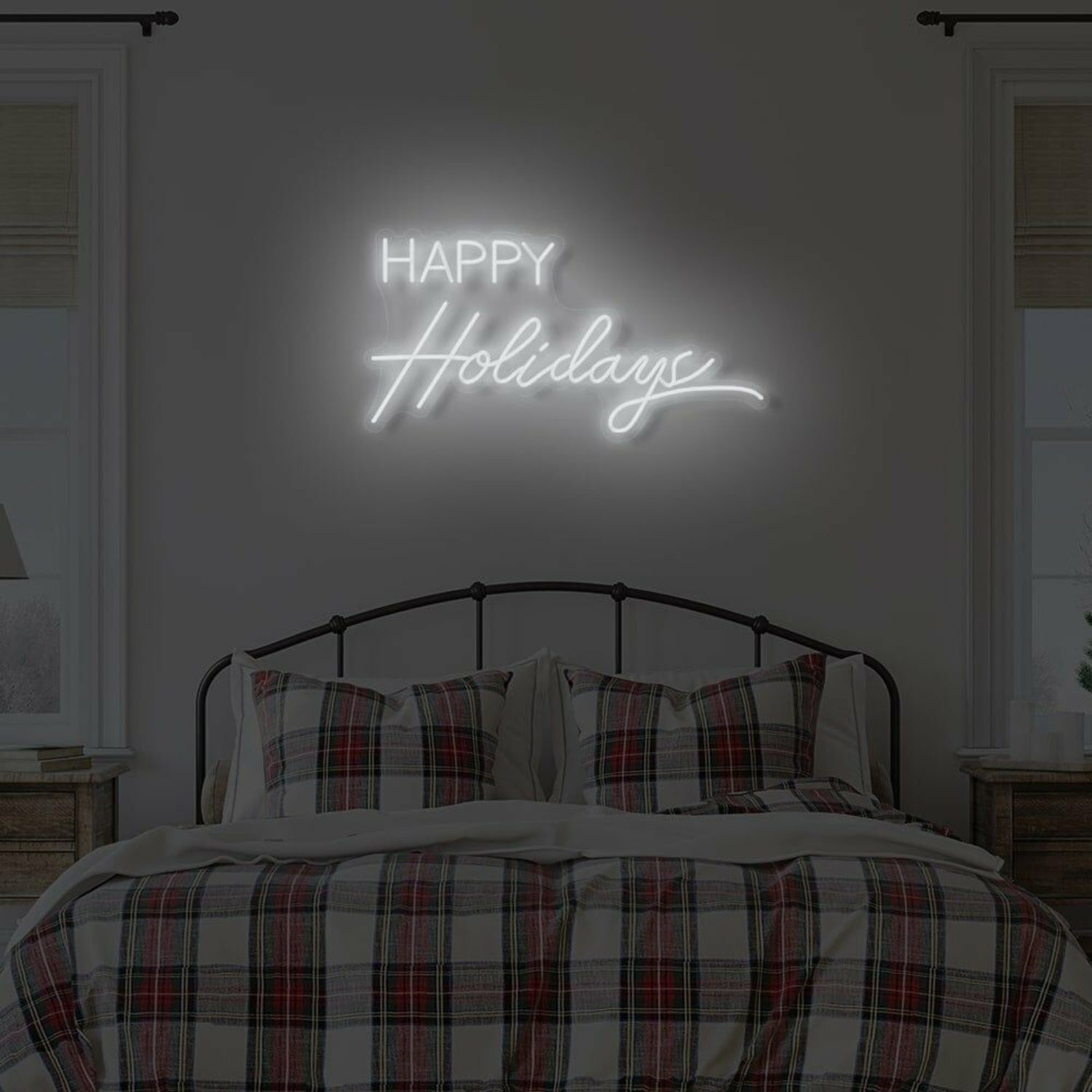 Happy Holiday Led Neon Sign | Shineneon