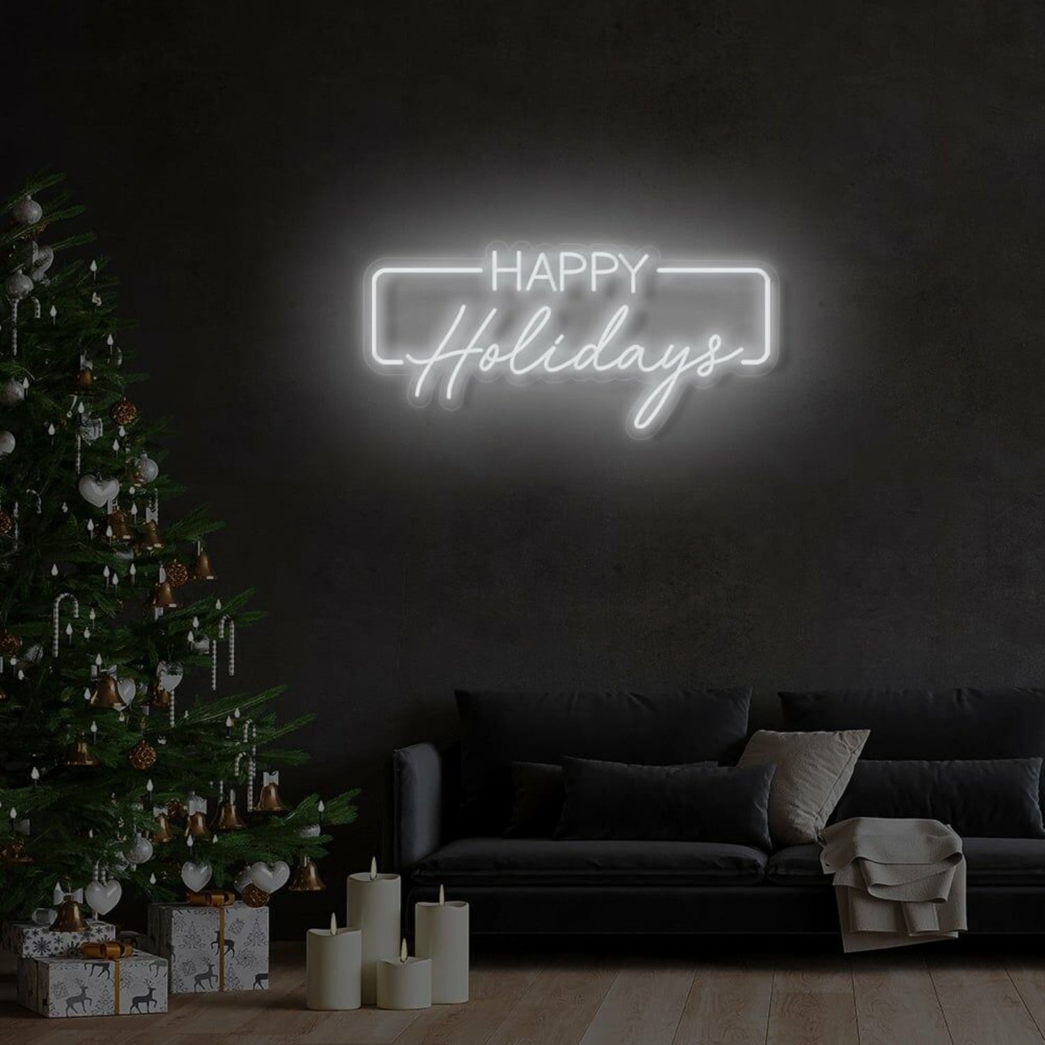 Happy Holiday Led Sign | Shineneon
