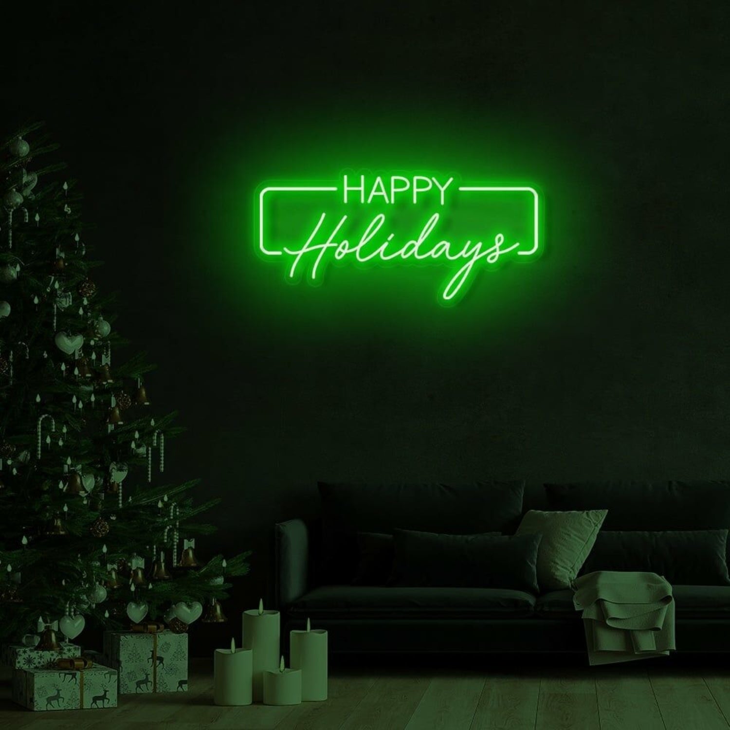 Happy Holiday Led Sign | Shineneon