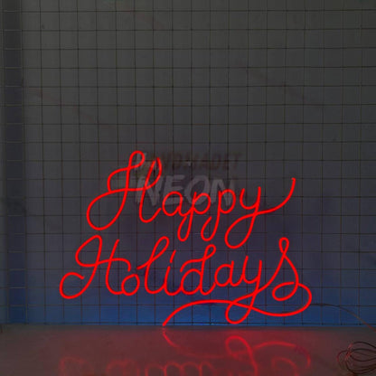 Happy Holidays Led Neon Sign | Shineneon