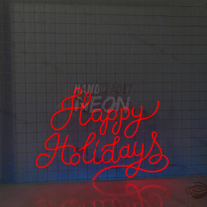 Happy Holidays Led Neon Sign | Shineneon