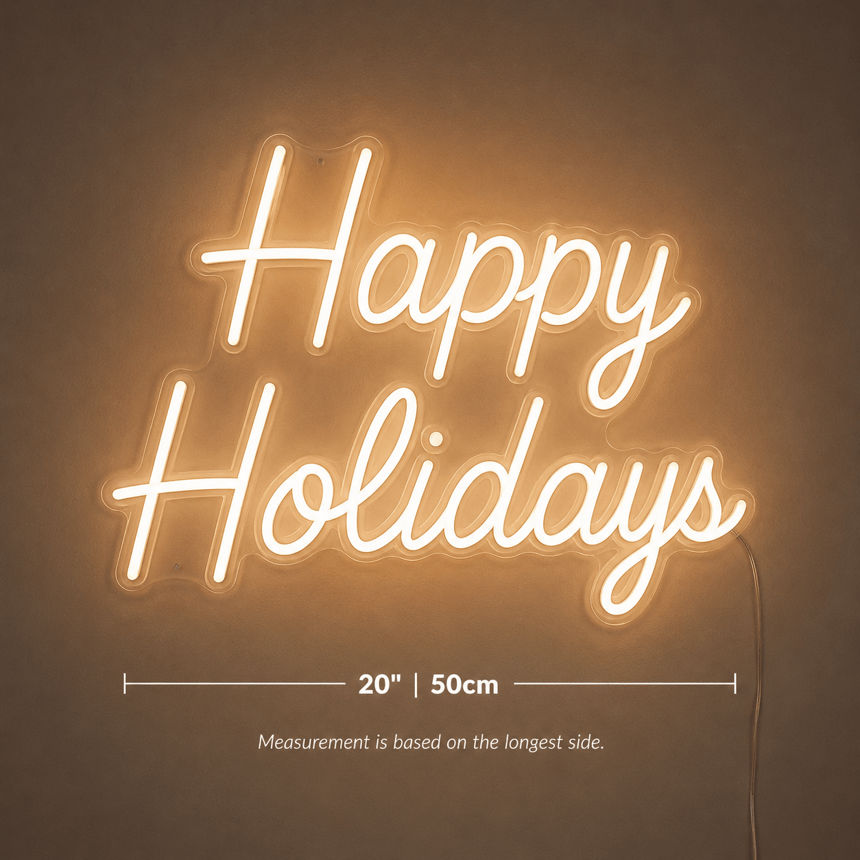 Happy Holidays LED Neon Sign Wall Neon Sign - Shineneon