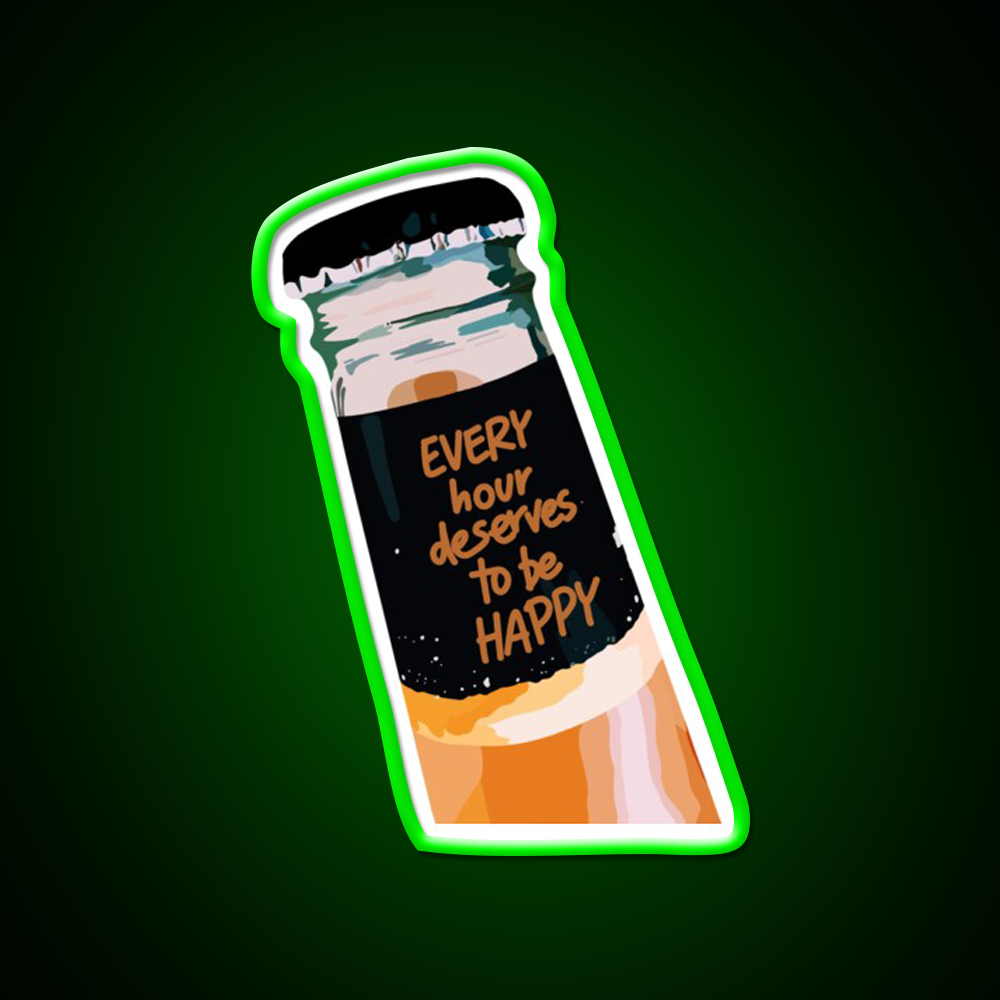 Happy Hour Beer Bar Decor Led Neon Sign Rgb Color - LED neon sign view 8