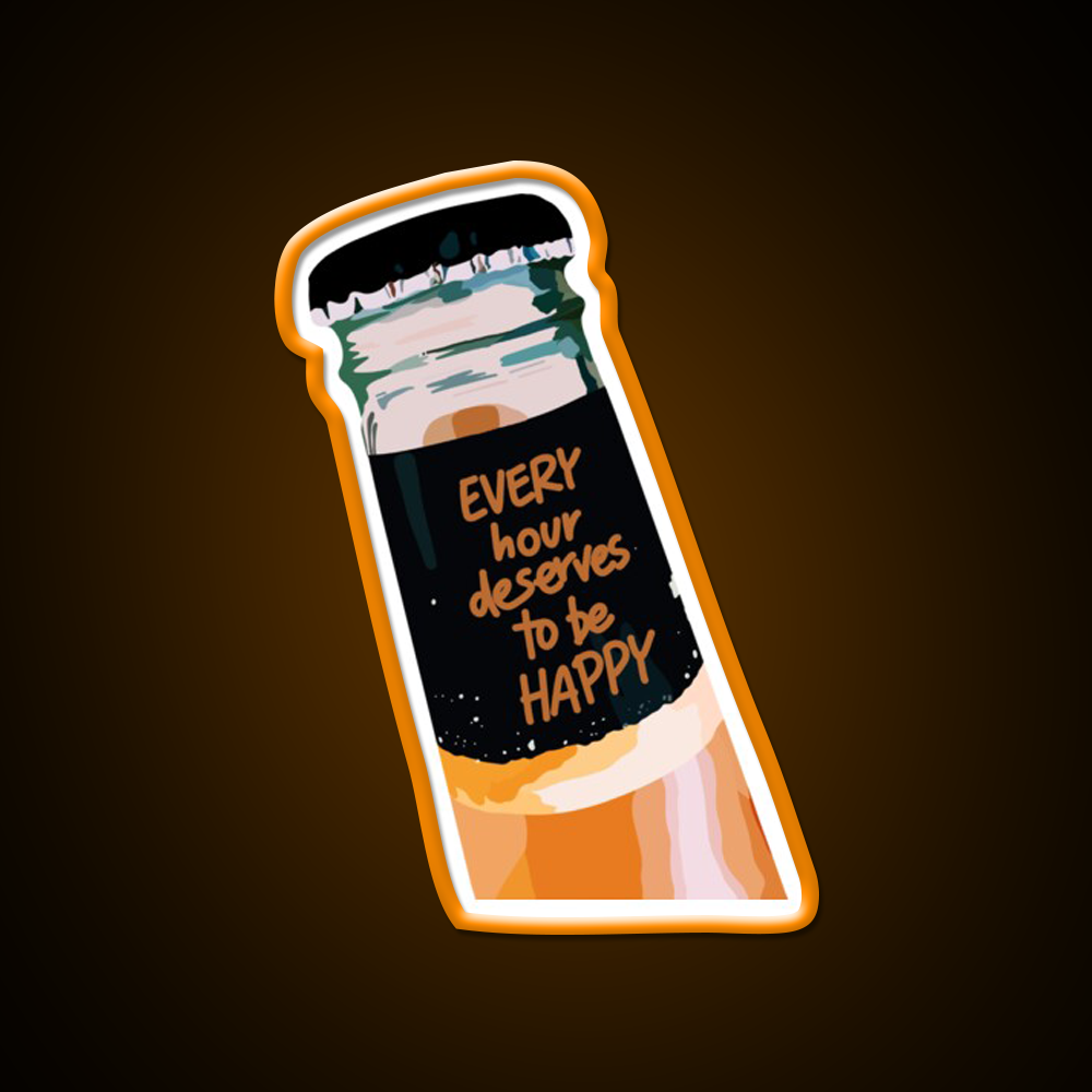 Happy Hour Beer Bar Decor Led Neon Sign Rgb Color - LED neon sign view 6