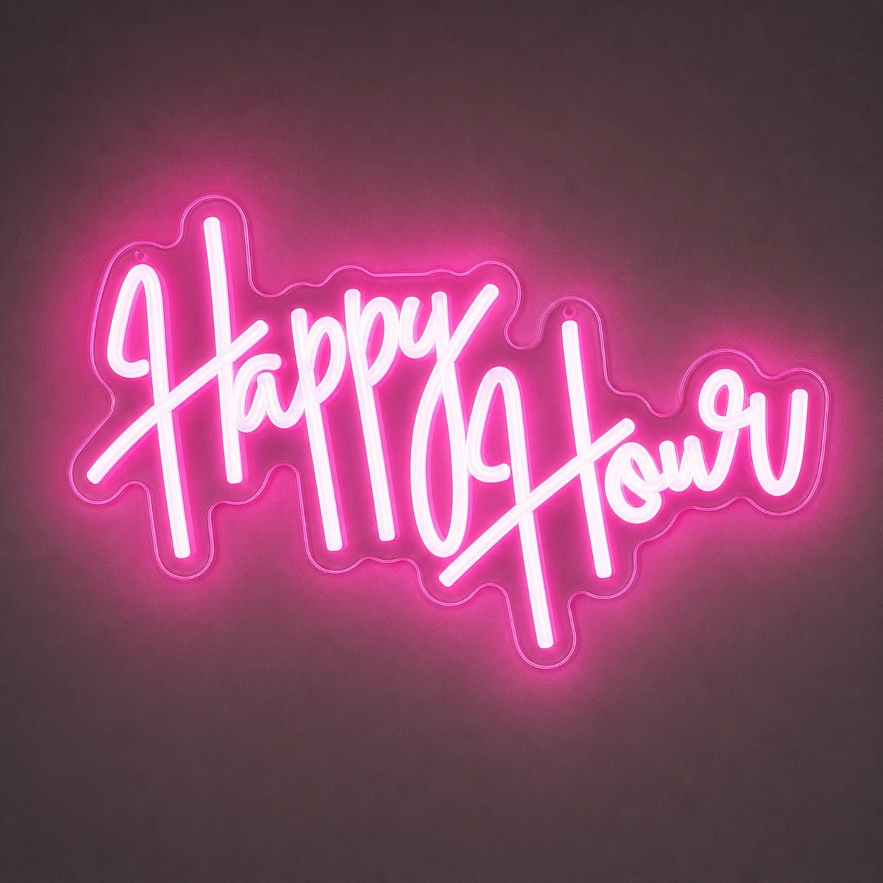 Happy Hour Hanging LED Neon Sign Man Cave Neon Sign - Shineneon